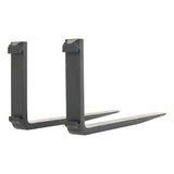 Vestil F4 Forged Steel Forks with Carriage Pin | Class II Mount, Meets I.T.A. Standards, 3,000–5,000 lb Per Pair, 36"–60" Lengths