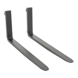 Vestil F4 Forged Steel Forks with Carriage Pin | Class II Mount, Meets I.T.A. Standards, 3,000–5,000 lb Per Pair, 36"–60" Lengths