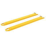 Vestil FE-P Cast-Tip Pin Style Fork Extensions | 4,000 lb Per Pair, Cast Steel Tips, Fits Class 2 & 3 Forks, 4"/5"/6" Width, 48"–120" Length