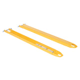 Vestil FE-P Cast-Tip Pin Style Fork Extensions | 4,000 lb Per Pair, Cast Steel Tips, Fits Class 2 & 3 Forks, 4"/5"/6" Width, 48"–120" Length