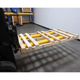 Vestil FE-P Cast-Tip Pin Style Fork Extensions | 4,000 lb Per Pair, Cast Steel Tips, Fits Class 2 & 3 Forks, 4"/5"/6" Width, 48"–120" Length