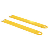Vestil FE-P Cast-Tip Pin Style Fork Extensions | 4,000 lb Per Pair, Cast Steel Tips, Fits Class 2 & 3 Forks, 4"/5"/6" Width, 48"–120" Length