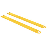 Vestil FE-P Cast-Tip Pin Style Fork Extensions | 4,000 lb Per Pair, Cast Steel Tips, Fits Class 2 & 3 Forks, 4"/5"/6" Width, 48"–120" Length