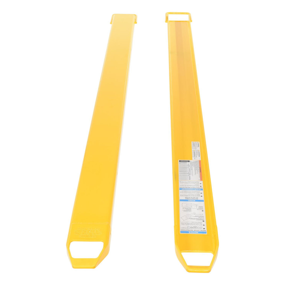 Vestil FE-5 Loop-Style Fork Extensions - 5" Fork Width, 4,000 lb Capacity