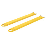 Vestil FE-P Cast-Tip Pin Style Fork Extensions | 4,000 lb Per Pair, Cast Steel Tips, Fits Class 2 & 3 Forks, 4"/5"/6" Width, 48"–120" Length