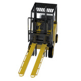Vestil FE-P-LR Pin Style Fork Extensions with Tie-Down Load Rails | 4,000 lb Per Pair, Fits Class 2 & 3 Forks, 4"/5"/6" Width, 72"–96" Length