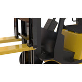 Vestil FE-P Tapered Pin Style Fork Extensions | 4,000 lb Per Pair, Tapered Front End, Fits Class 2 & 3 Forks, 7"/8" Width, 48"–120" Length