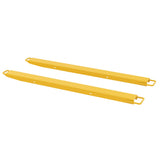Vestil FE-HS High Strength Fork Extensions | 4,000 lb Capacity Per Pair, 40% Lighter, Fits Class 2 & 3 Forks, 4"/5"/6" Width, 63"–96" Length