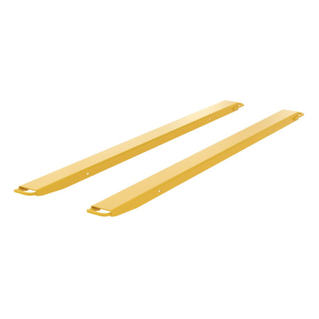 Vestil FE-HS High Strength Fork Extensions | 4,000 lb Capacity Per Pair, 40% Lighter, Fits Class 2 & 3 Forks, 4"/5"/6" Width, 63"–96" Length