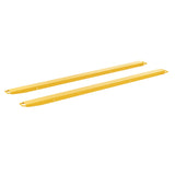 Vestil FE-HS High Strength Fork Extensions | 4,000 lb Capacity Per Pair, 40% Lighter, Fits Class 2 & 3 Forks, 4"/5"/6" Width, 63"–96" Length