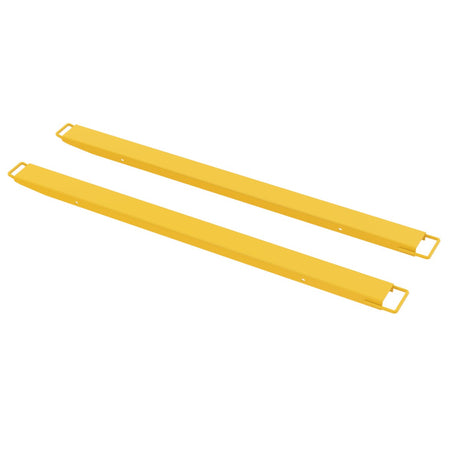 Vestil FE-HS High Strength Fork Extensions | 4,000 lb Capacity Per Pair, 40% Lighter, Fits Class 2 & 3 Forks, 4"/5"/6" Width, 63"–96" Length