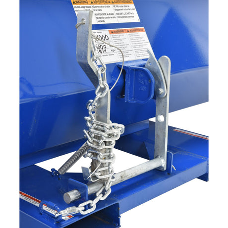 Vestil Fork Mounted Front Loader - 4,000 lb Capacity Dust Pan Scoop (FL Series)