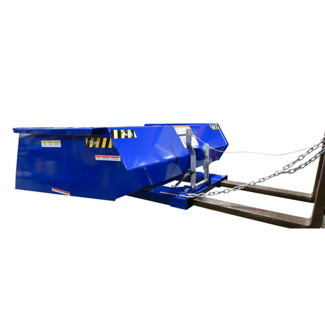 Vestil Fork Mounted Front Loader - 4,000 lb Capacity Dust Pan Scoop (FL Series)