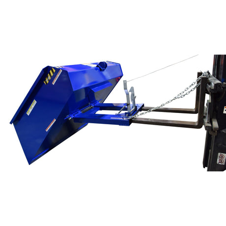 Vestil Fork Mounted Front Loader - 4,000 lb Capacity Dust Pan Scoop (FL Series)