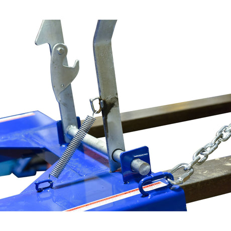 Vestil Fork Mounted Front Loader - 4,000 lb Capacity Dust Pan Scoop (FL Series)