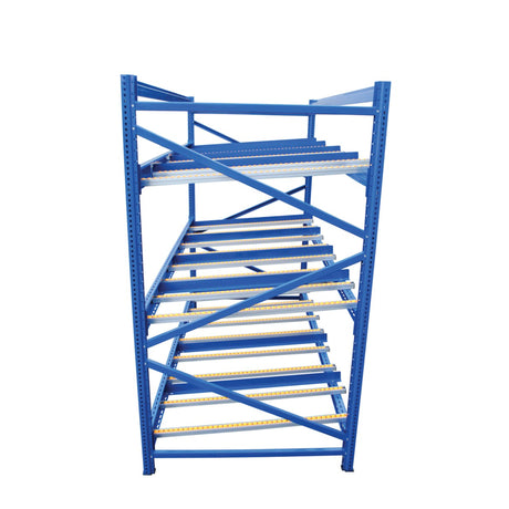 Vestil FLOW Carton Flow Rack — Gravity-Fed FIFO Storage System