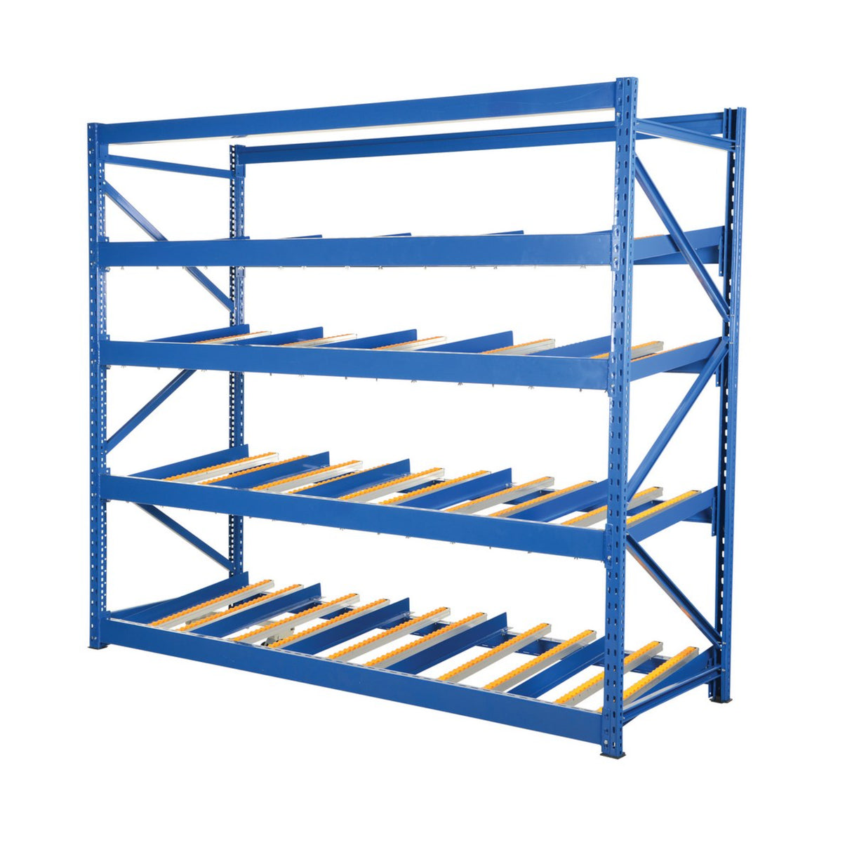 Vestil FLOW Carton Flow Rack — Gravity-Fed FIFO Storage System