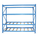 Vestil FLOW Carton Flow Rack — Gravity-Fed FIFO Storage System