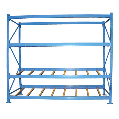 Vestil FLOW Carton Flow Rack — Gravity-Fed FIFO Storage System