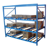 Vestil FLOW Carton Flow Rack — Gravity-Fed FIFO Storage System