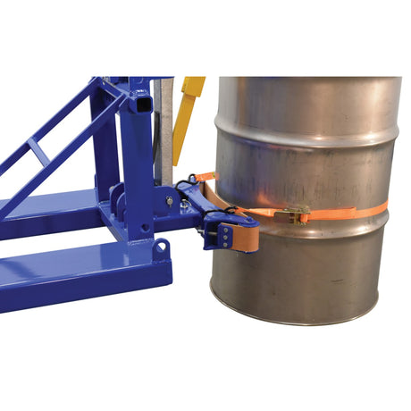 Vestil FMDL Automatic Eagle Beak Drum Lifters | Grip & Move 30 & 55-Gallon Drums From the Seat, Single or Double, 1,000–2,000 lb, Meets OSHA 1910.178