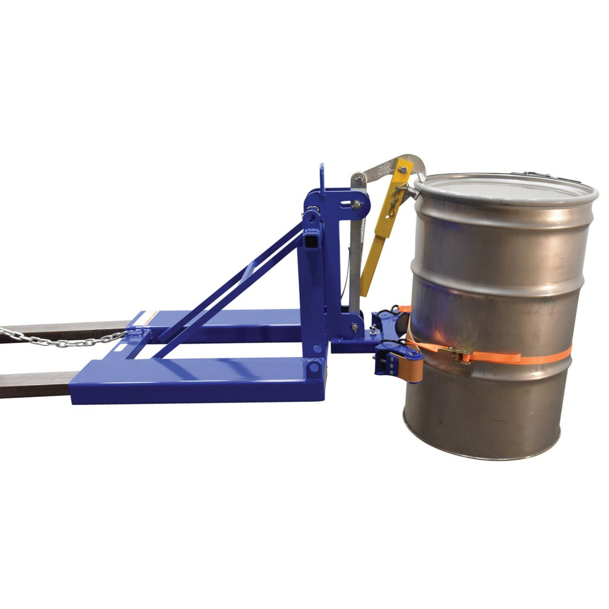 Vestil FMDL Automatic Eagle Beak Drum Lifters | Grip & Move 30 & 55-Gallon Drums From the Seat, Single or Double, 1,000–2,000 lb, Meets OSHA 1910.178