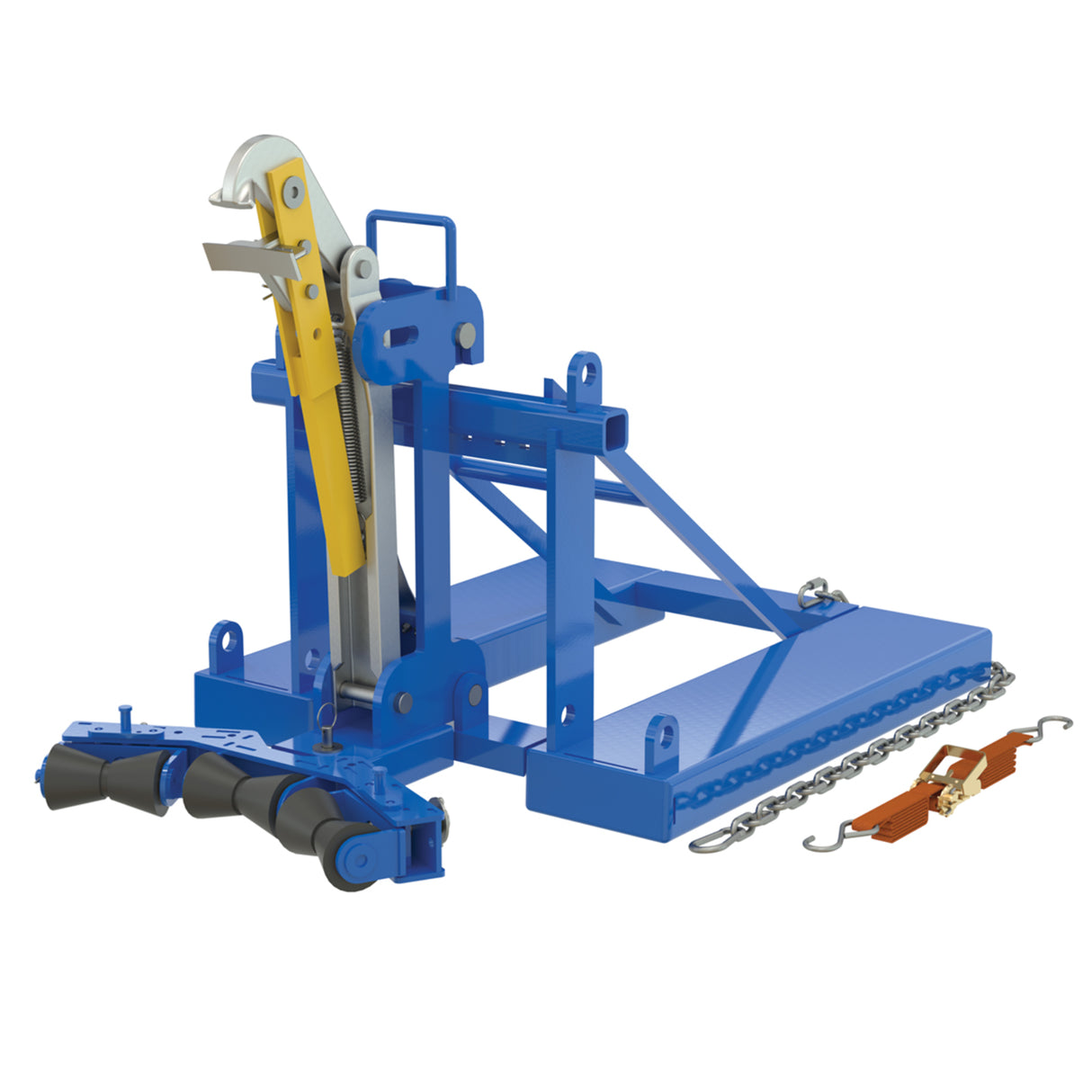 Vestil FMDL Automatic Eagle Beak Drum Lifters | Grip & Move 30 & 55-Gallon Drums From the Seat, Single or Double, 1,000–2,000 lb, Meets OSHA 1910.178