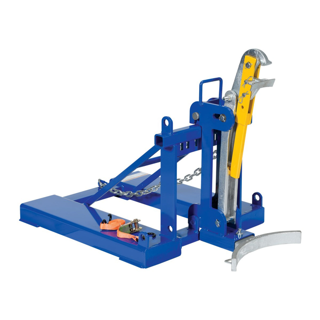 Vestil FMDL Automatic Eagle Beak Drum Lifters | Grip & Move 30 & 55-Gallon Drums From the Seat, Single or Double, 1,000–2,000 lb, Meets OSHA 1910.178