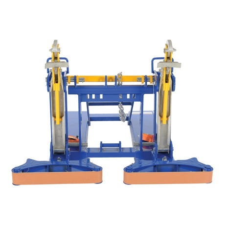 Vestil FMDL Automatic Eagle Beak Drum Lifters | Grip & Move 30 & 55-Gallon Drums From the Seat, Single or Double, 1,000–2,000 lb, Meets OSHA 1910.178
