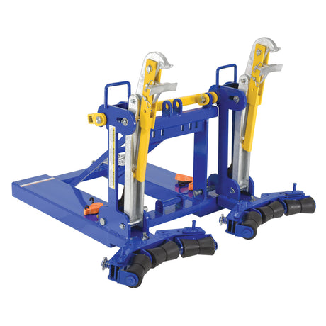 Vestil FMDL Automatic Eagle Beak Drum Lifters | Grip & Move 30 & 55-Gallon Drums From the Seat, Single or Double, 1,000–2,000 lb, Meets OSHA 1910.178