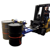 Vestil FMDL Automatic Eagle Beak Drum Lifters | Grip & Move 30 & 55-Gallon Drums From the Seat, Single or Double, 1,000–2,000 lb, Meets OSHA 1910.178