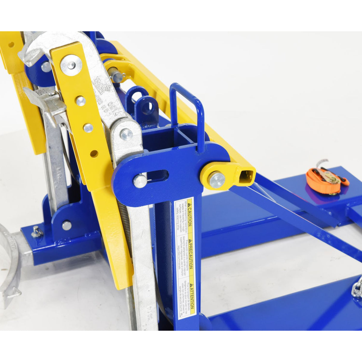 Vestil FMDL Automatic Eagle Beak Drum Lifters | Grip & Move 30 & 55-Gallon Drums From the Seat, Single or Double, 1,000–2,000 lb, Meets OSHA 1910.178