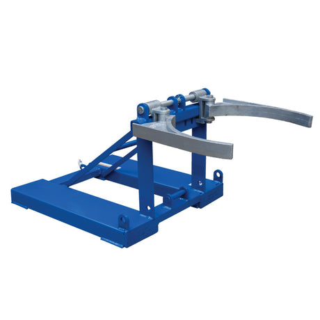 Vestil FPDL Fork Mounted Poly Drum Handlers | Forklift Plastic Drum Lifter for Tapered & Top-Lip Drums, 800–1,100 lb, 30 & 55-Gallon