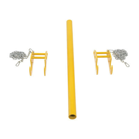 Vestil FRA-4-238 Fork Truck Reel Attachment — Forklift Spindle Lifter for Cable, Wire & Hose Reels