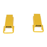 Vestil FRS Fork Rear Spacers | Loop-On Steel Heel Spacers, Stop Loads Sliding Back, Fits 4"/5"/6" Forks, Sold in Pairs