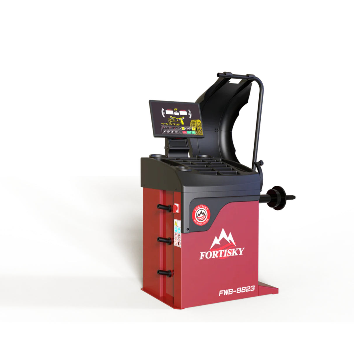 Fortisky Tilt Back Tire Changer 2.0HP Stronger Motor & Wheel Balancer Combo 1670-8823