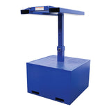 Vestil FWBC Fork-Mounted Trash Bin Compactor — Dead-Weight Forklift Waste Compactor, 2,000 & 4,000 lb, Empty or Cement-Filled