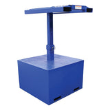 Vestil FWBC Fork-Mounted Trash Bin Compactor — Dead-Weight Forklift Waste Compactor, 2,000 & 4,000 lb, Empty or Cement-Filled