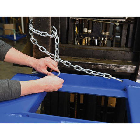 Vestil FWBC Fork-Mounted Trash Bin Compactor — Dead-Weight Forklift Waste Compactor, 2,000 & 4,000 lb, Empty or Cement-Filled