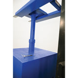 Vestil FWBC Fork-Mounted Trash Bin Compactor — Dead-Weight Forklift Waste Compactor, 2,000 & 4,000 lb, Empty or Cement-Filled