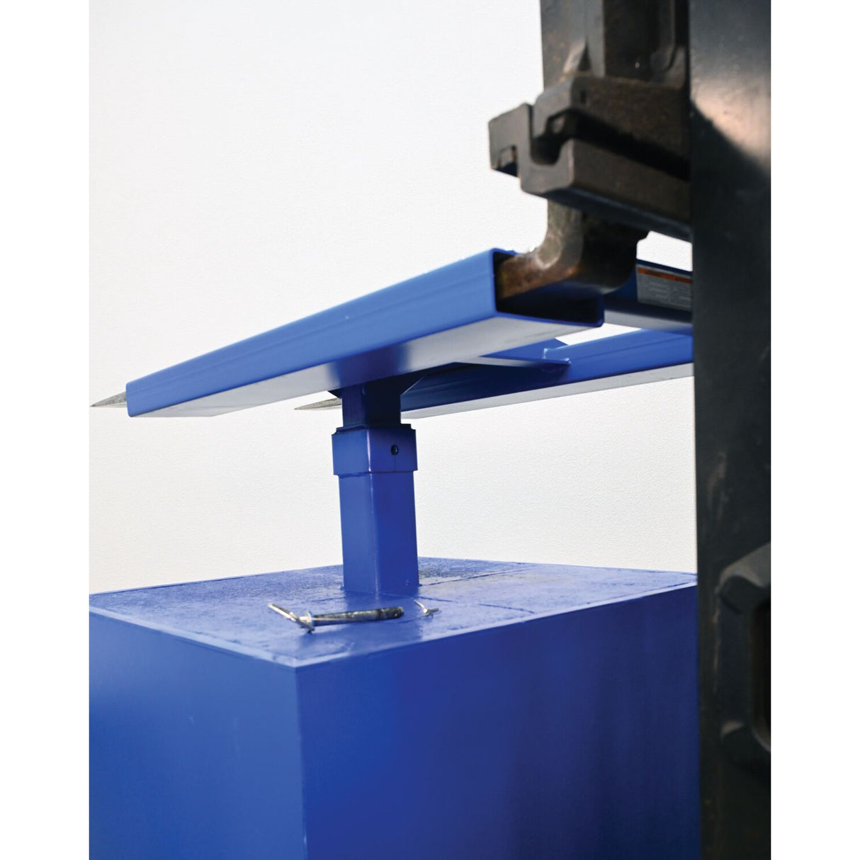Vestil FWBC Fork-Mounted Trash Bin Compactor — Dead-Weight Forklift Waste Compactor, 2,000 & 4,000 lb, Empty or Cement-Filled