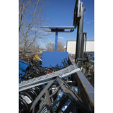 Vestil FWBC Fork-Mounted Trash Bin Compactor — Dead-Weight Forklift Waste Compactor, 2,000 & 4,000 lb, Empty or Cement-Filled