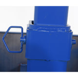Vestil FWBC Fork-Mounted Trash Bin Compactor — Dead-Weight Forklift Waste Compactor, 2,000 & 4,000 lb, Empty or Cement-Filled