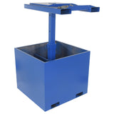 Vestil FWBC Fork-Mounted Trash Bin Compactor — Dead-Weight Forklift Waste Compactor, 2,000 & 4,000 lb, Empty or Cement-Filled