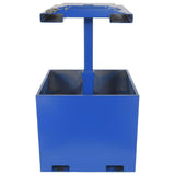Vestil FWBC Fork-Mounted Trash Bin Compactor — Dead-Weight Forklift Waste Compactor, 2,000 & 4,000 lb, Empty or Cement-Filled