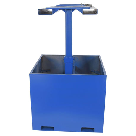 Vestil FWBC Fork-Mounted Trash Bin Compactor — Dead-Weight Forklift Waste Compactor, 2,000 & 4,000 lb, Empty or Cement-Filled
