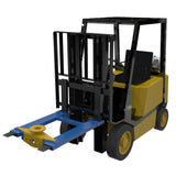 Vestil HOOK-BASE Fork Truck Tow Base — Forklift Tow Hitch Attachment for Trailers & Equipment, 4,000 lb