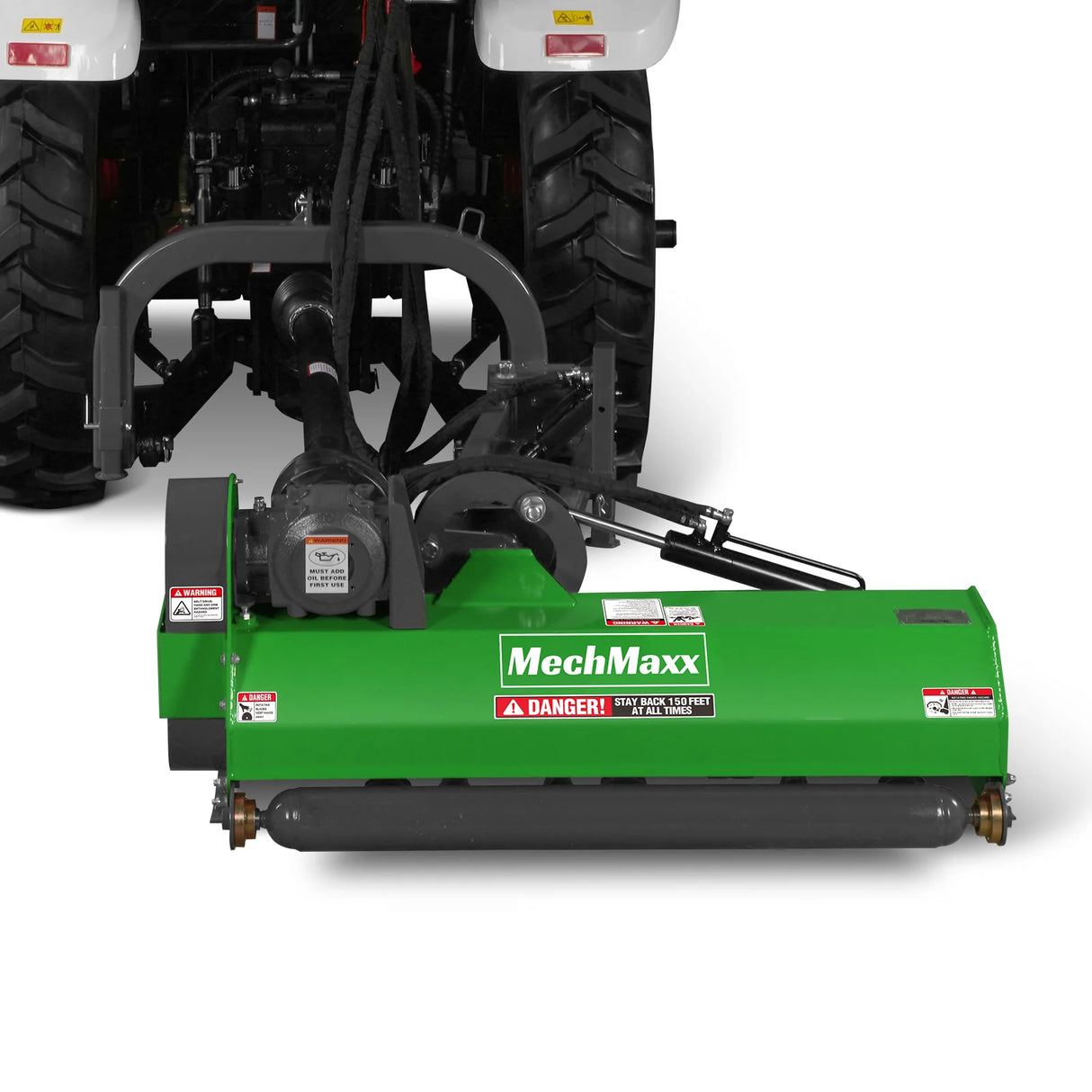 MechMaxx 48" Offset Flail Ditch Bank Mower, 3-Point, 25-50HP, VAM48