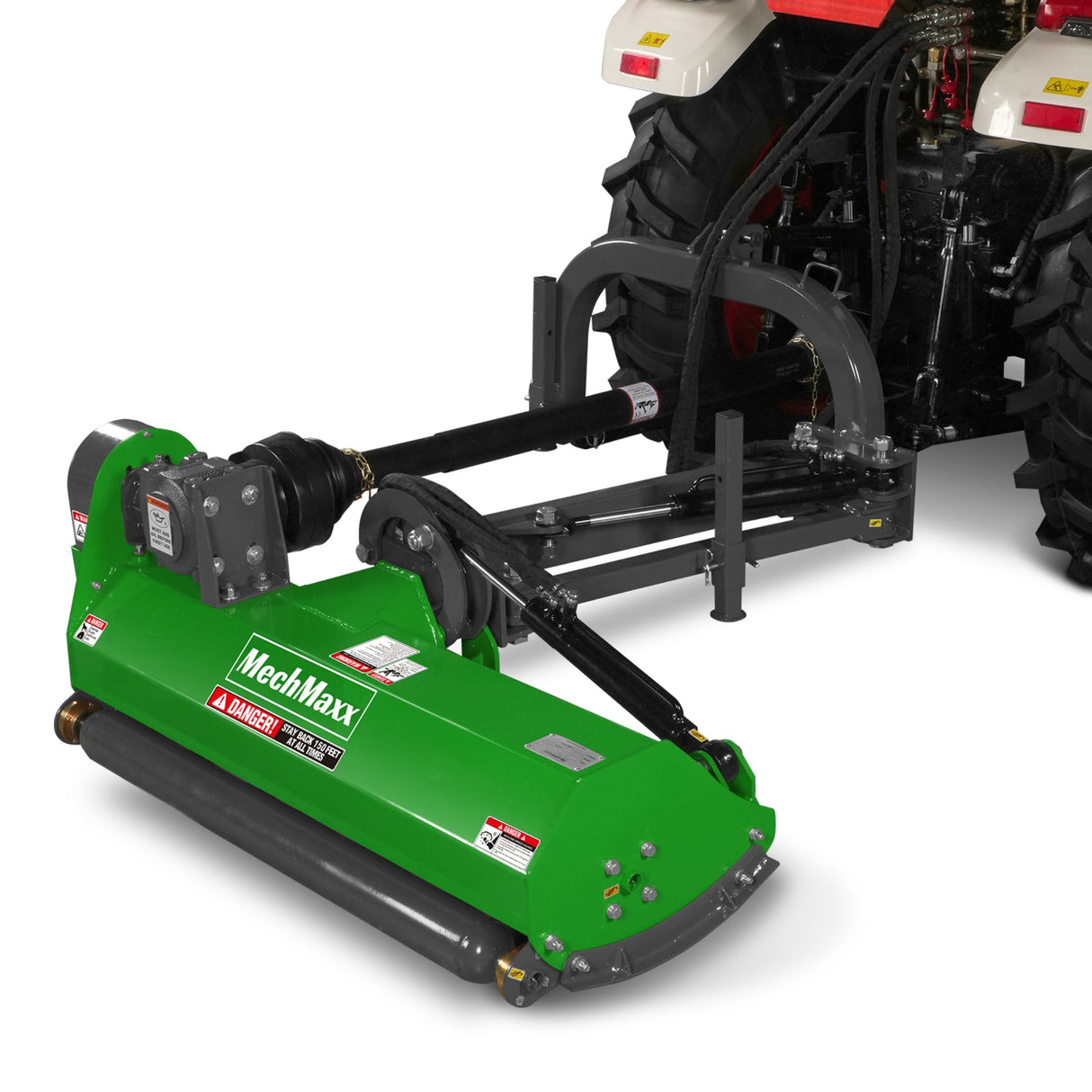 MechMaxx 48" Offset Flail Ditch Bank Mower, 3-Point, 25-50HP, VAM48