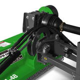MechMaxx 48" Offset Flail Ditch Bank Mower, 3-Point, 25-50HP, VAM48
